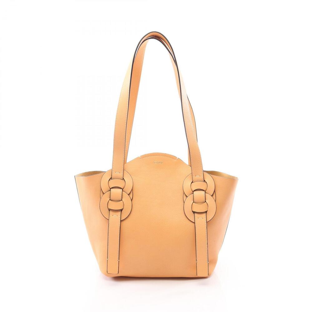 Chloe DARRYL Tote Bag Leather Beige Cream